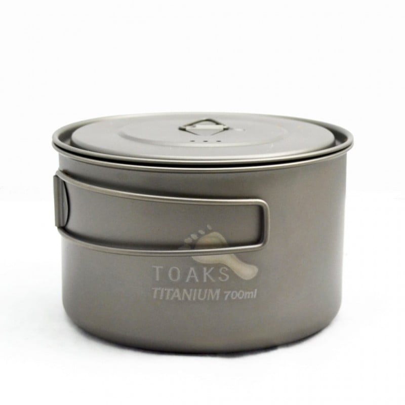 Toaks Light Titanium 700ml D115 Pot Toaks Light Titanium 700ml D115 Pot