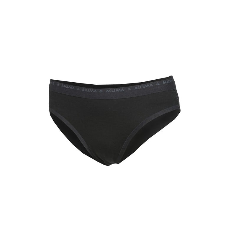 Aclima Lightwool Briefs Woman Schwarz