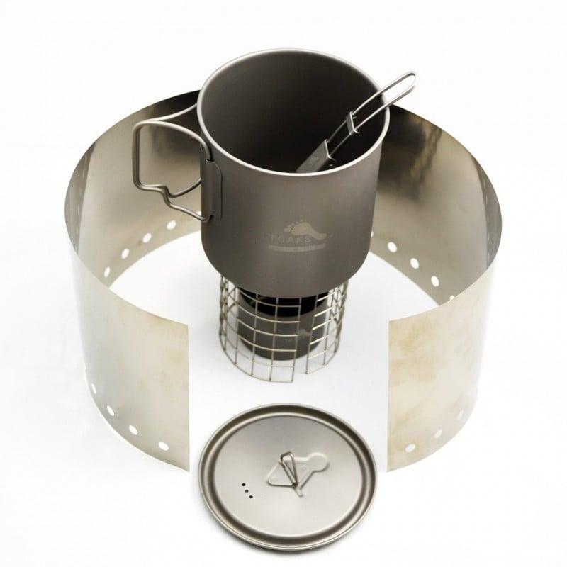 Toaks Ultralight Titanium Cook System 02 - ultraleichte 165 Gramm Gesamtgewicht Toaks Ultralight Titanium Cook System 02 - ultraleichte 165 Gramm Gesamtgewicht