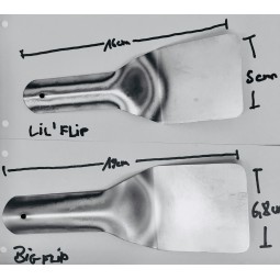 QiWiz Titan Pfannenwender Lil' und Big Flip Abmessungen