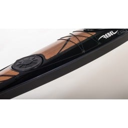 Rebel Kayaks Ilaga HD schwarz mit Holzoptik