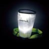 Montbell Crushable Lantern Shade L im Einsatz mit Lampe