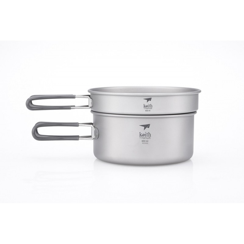 Keith Titanium 950ml Topf mit Pfanne Keith Titanium 950ml Topf mit Pfanne