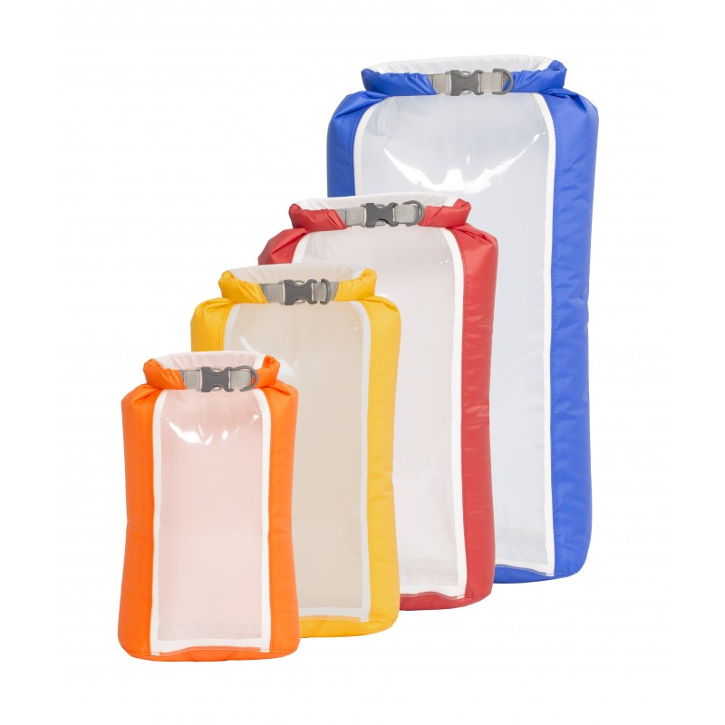Exped Fold-Drybag CS 4 Pack bestehend aus den Größen XS bis L