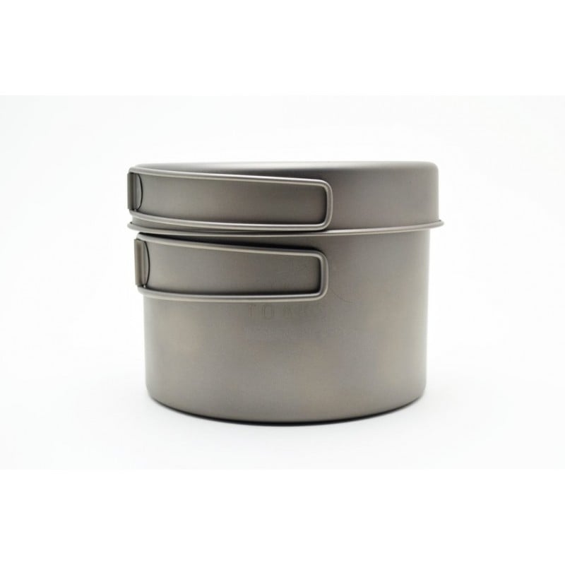 TOAKS Titanium 1300ml Pot mit Pfanne TOAKS Titanium 1300ml Pot mit Pfanne