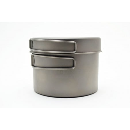 TOAKS Titanium 1300ml Pot mit Pfanne TOAKS Titanium 1300ml Pot mit Pfanne