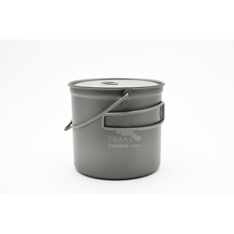 Toaks Titanium 1100ml Pot mit Henkel Toaks Titanium 1100ml Pot mit Henkel