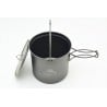 Toaks Titanium 1100ml Pot Deckel offen