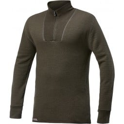 Woolpower Turtleneck 200 Unisex in einem schicken Pine Green