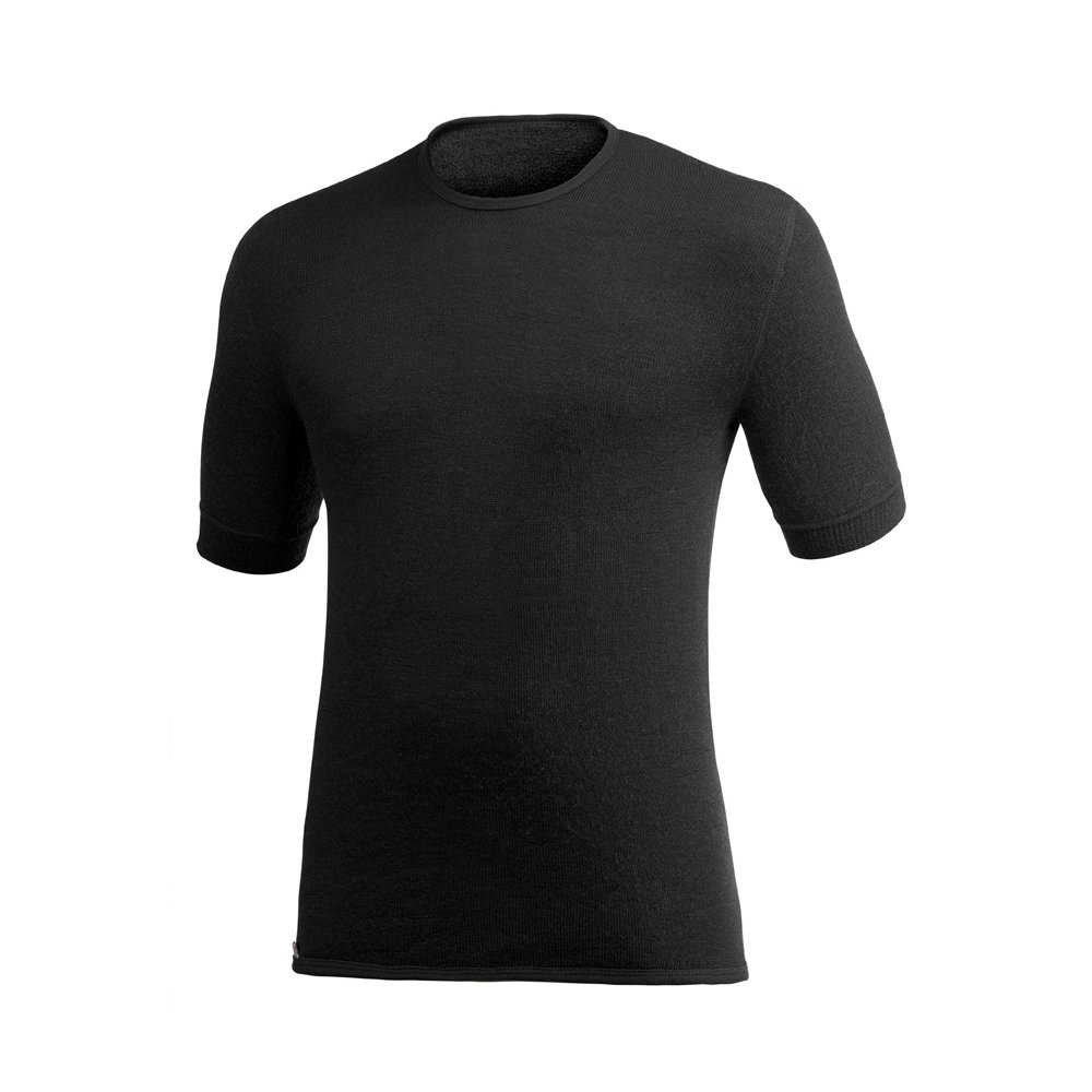 Woolpower Tee 200 Wollbekleidung im alltagstauglichem Schwarz