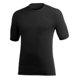 Woolpower Tee 200 Wollbekleidung im alltagstauglichem Schwarz