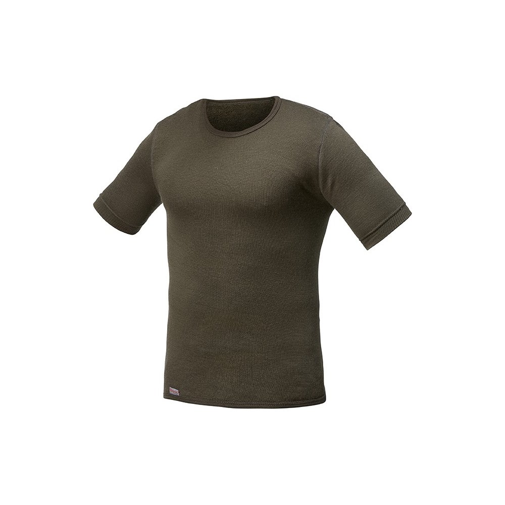 Woolpower Tee 200 Merino T-Shirt Pine Green im idealen Grün für Bushcrafter