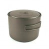 Toaks Titanium 1600ml mit Deckel und eingeklapptem Griff