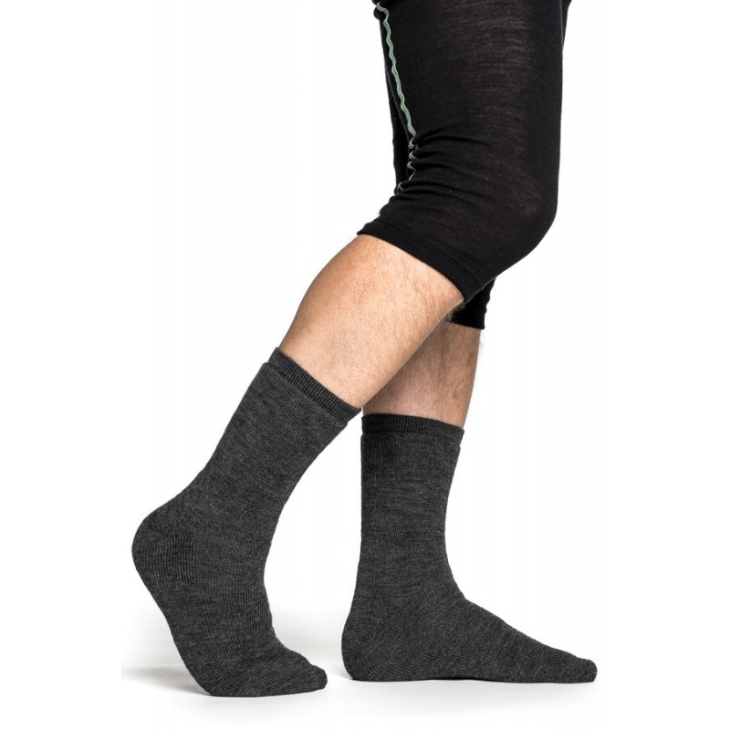 Woolpower Socke 400 grau