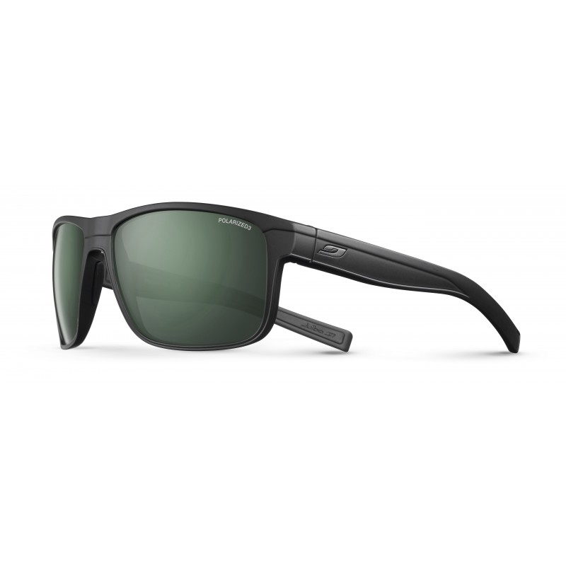 Julbo Renegade Sonnenbrille - Schwarz Matt - J4999023 - mit Spectron Green Polarized Glas Kat. 3