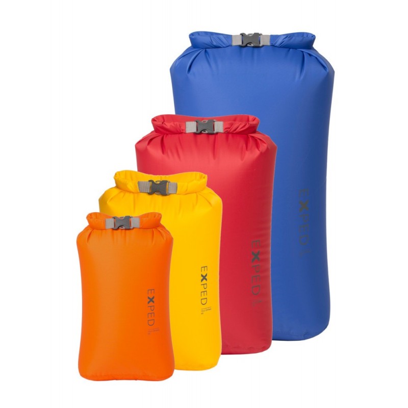 Exped Fold Drybag BS 4 Pack komplett Ansicht 