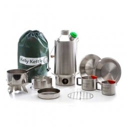 Kelly Kettle Ultimate Base Camp Kit Edelstahl