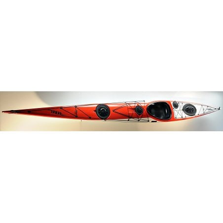 Rebel Kayaks Jara LV weiss-rot