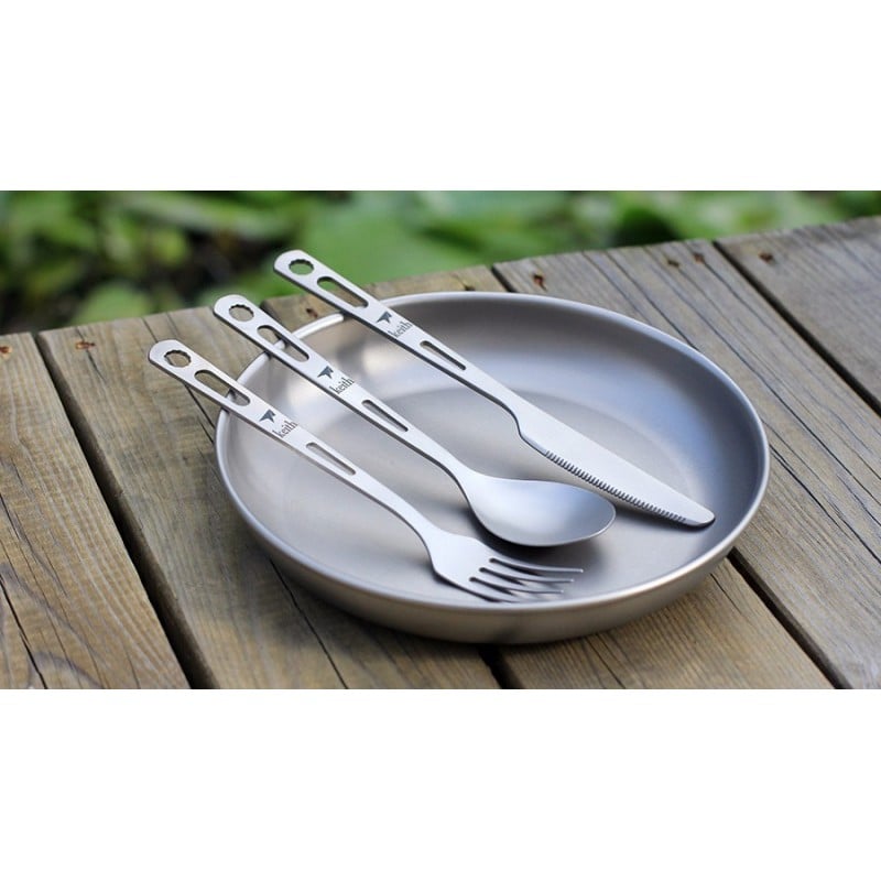 Keith Titanium 3 Piece Cutlery Set Keith Titanium 3 Piece Cutlery Set