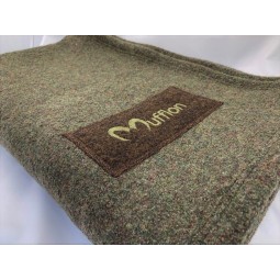 Mufflon Plaid II Wolldecke Forest Nahaufnahme