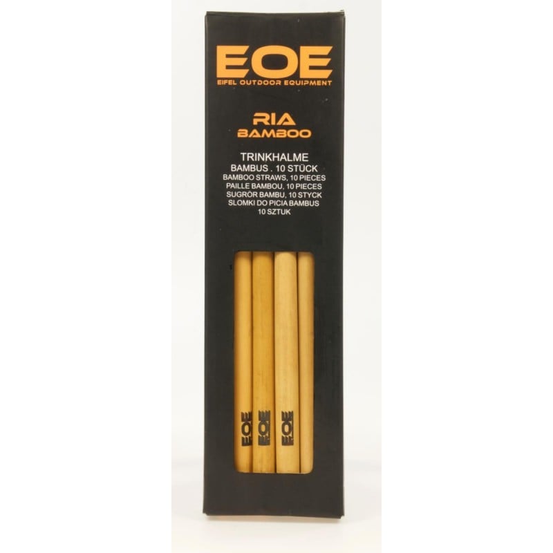 EOE Ria Bamboo Trinkhalm Verpackung EOE Ria Bamboo Trinkhalm Verpackung