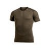Woolpower Lite T-Shirt Merinowolle Unisex oliv männliches Model