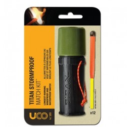 UCO Titan Match Kit Verpackung