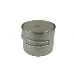 Toaks Titanium 1300ml Pot mit eingeklappten Griffen