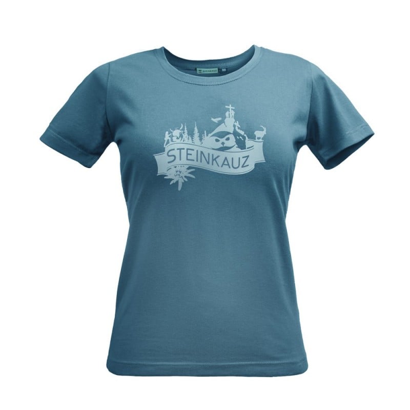 Steinkauz T-Shirt Gipfelkreuz Damen Steinkauz T-Shirt Gipfelkreuz Damen