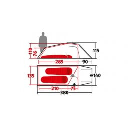 Wechsel Outpost 2 Zelt Abmessungen