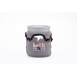 Keith Titanium 3-Piece Bowl Set Tragetasche aufgeklappt