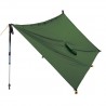 Nigor Tarp Poncho SUL als Tarp aufgebaut