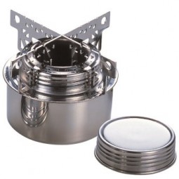 Evernew Alcohol Burner Set mit Cross Stand