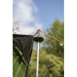 Traveller Tarp Abspannung mit Trekkingstock