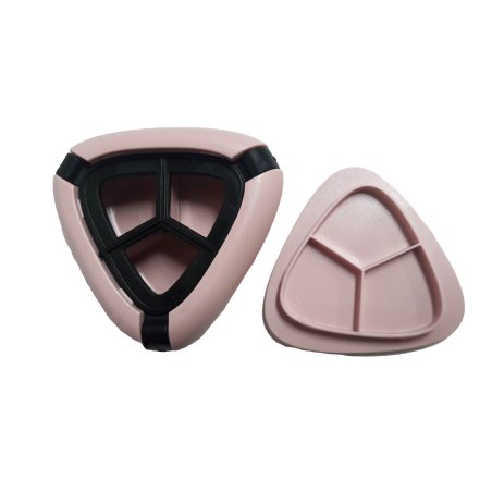 Salt & Pepper Plus Gewürzstreuer geöffnet mit asymmetrischem Deckel