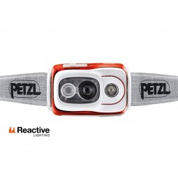 Petzl Swift RL Stirnlampe - längere Leuchtdauer und besserer Sichtkomfort durch Reactive Lighting Modus