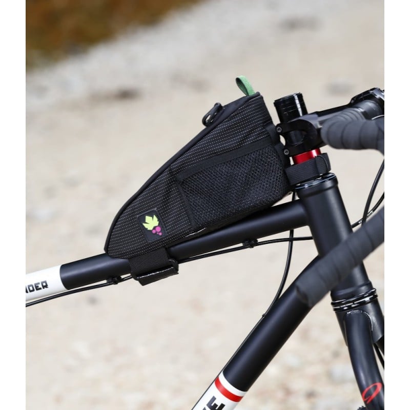Miss Grape Node AdventureTop Tube Bag befestigt Miss Grape Node AdventureTop Tube Bag befestigt