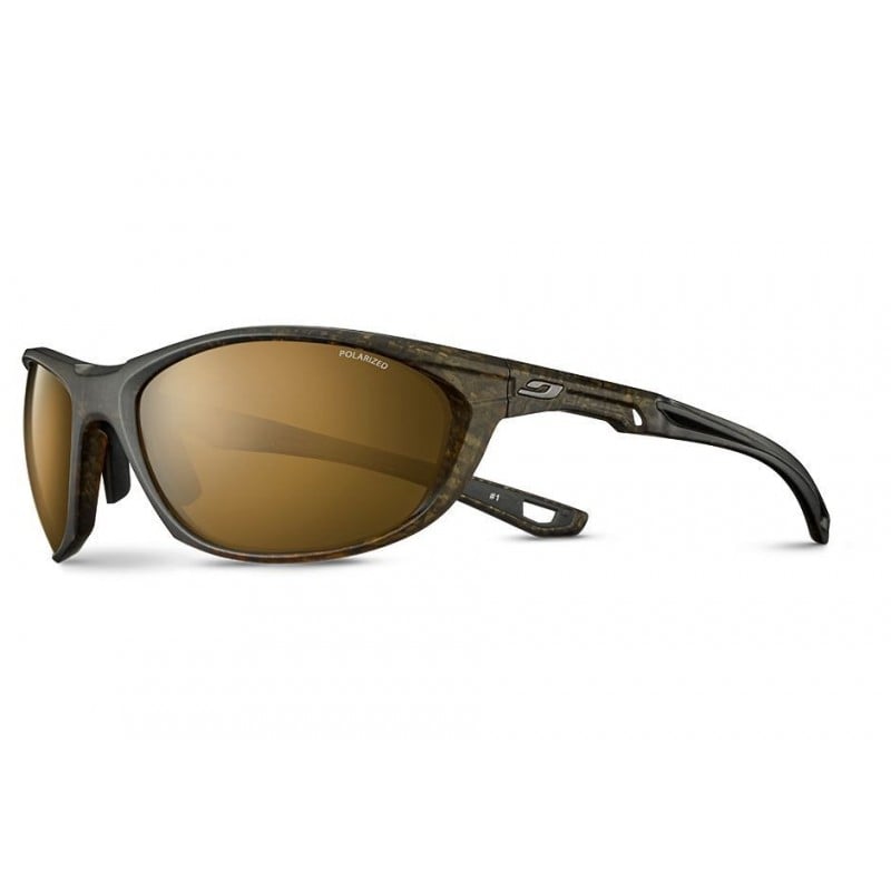 Julbo Race 2.0 Sonnenbrille - Braun Matt - J4829051 - mit Spectron Polarized Glas Kat. 3 