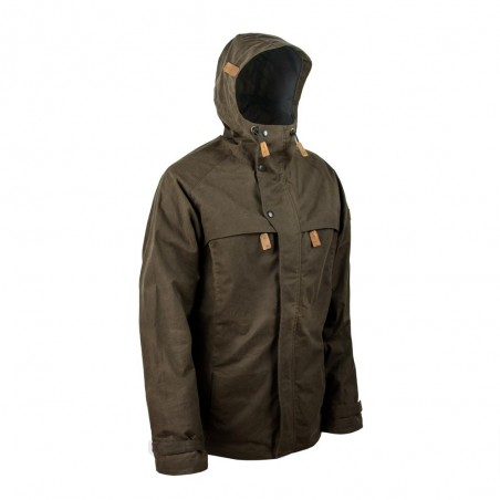 Steinkauz Wachsjacke Regensegen Oliv Steinkauz Wachsjacke Regensegen Oliv