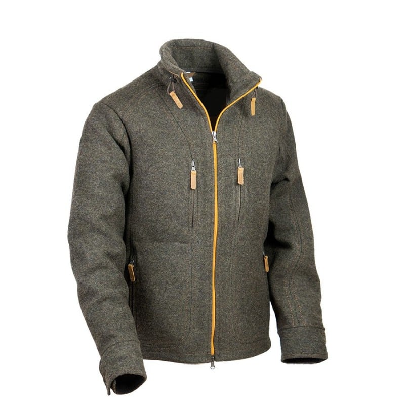 Steinkauz Lodenfleecejacke Kragenhuber Steinkauz Lodenfleecejacke Kragenhuber
