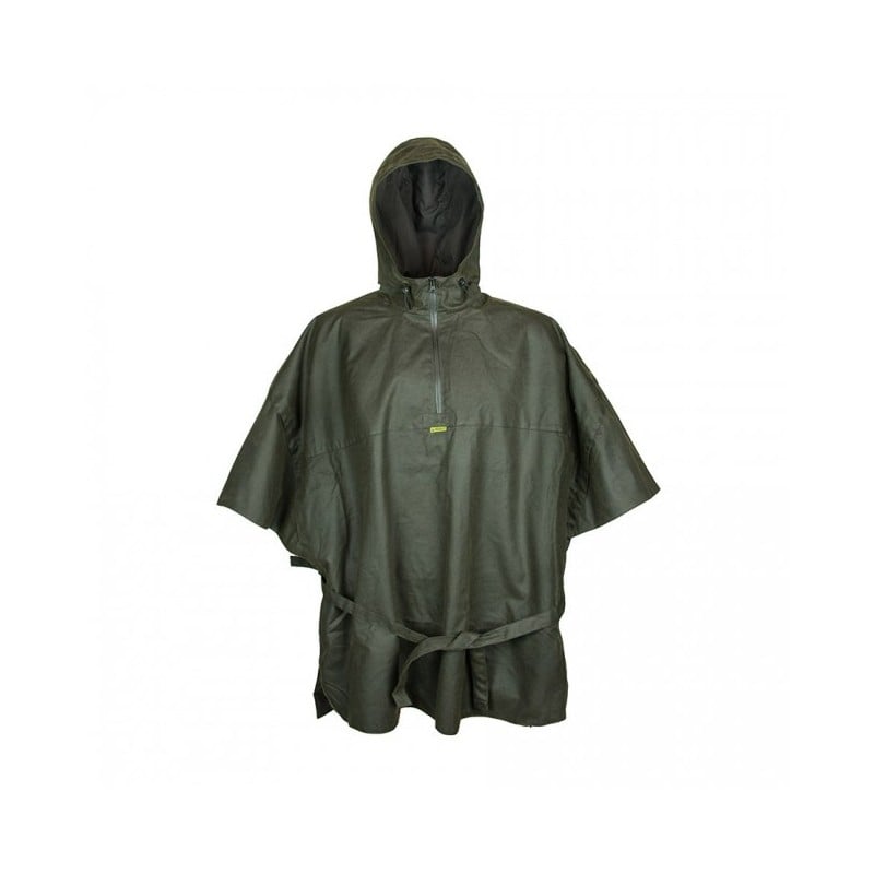 Steinkauz Waxcotton Regencape Wassermann Oliv