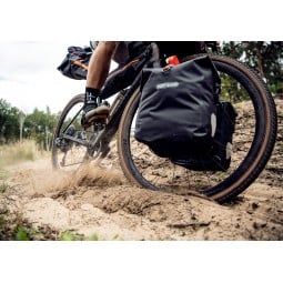 Ortlieb Gravel-Pack Matt Black im Einsatz