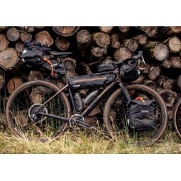 Ortlieb Frame Pack Toptube zusammen mit anderen Packtaschen