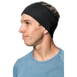 Woolpower Lite Tube Black als Stirnband