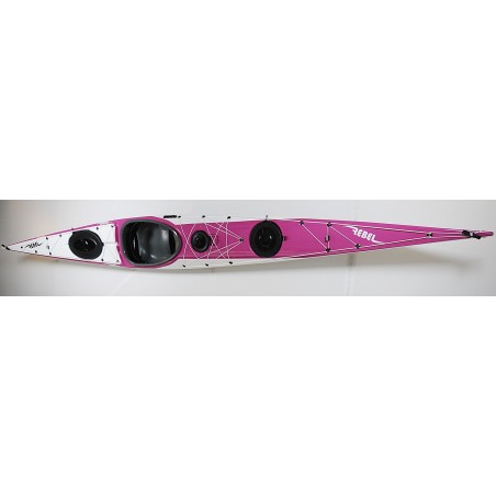 Rebel Kayaks Illka II purpur+weiß-grau Rebel Kayaks Illka II purpur+weiß-grau