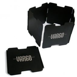 Vargo Windschutz Aluminium in Black (Schwarz)