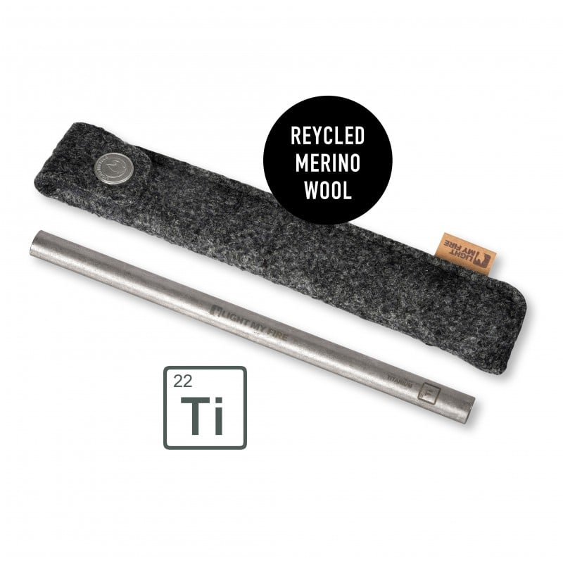 Light My Fire Straw Kit Titanium Light My Fire Straw Kit Titanium