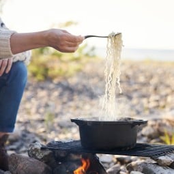 Light My Fire Titan Spork beim Camping einfach unersätzlich