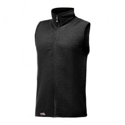 Woolpower Vest 400 in einem schlichtem Schwarz