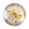 Tatonka Small Plate Edelstahlteller Beispielbild mit Mahlzeit